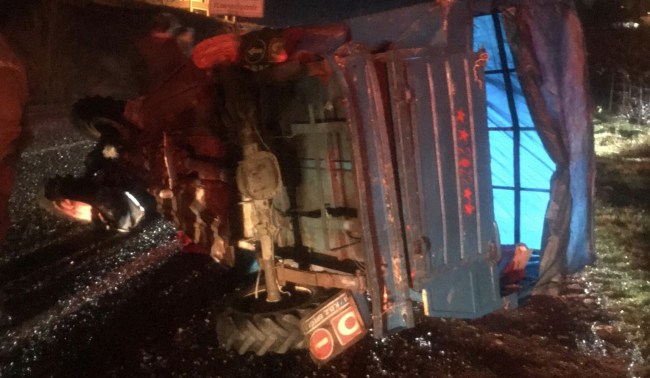 Kdz.Ereğli’de evden patpat kaçıran çocuklar kaza yaptı