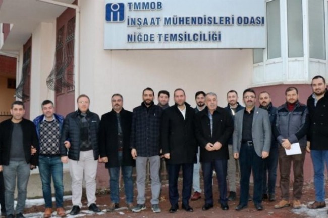 İnşaat Mühendisi Başkanı Özdemir: Gururla okudum