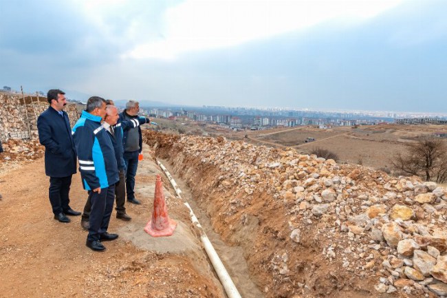 Malatya'da MASKİ, çalışmalarına devam ediyor