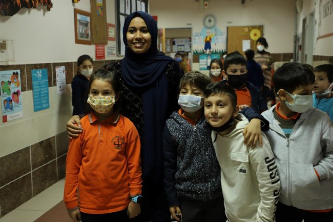 Kocaeli'nde "Bi Dünya Bilgi" projesi farklı kültürleri buluşturuyor