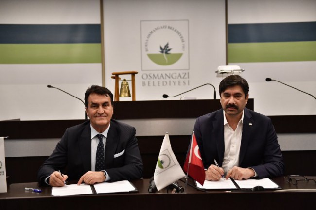 Bursa Osmangazi'de memurları sevindiren imza