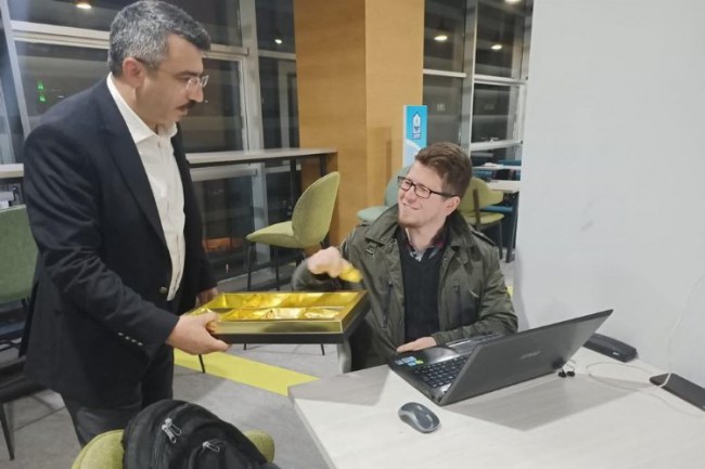 Bursa Yıldırım'da derse 'Tatlı' molası