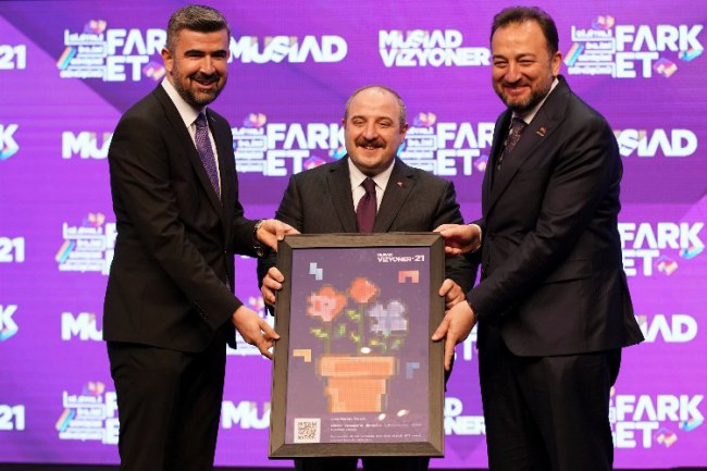 MÜSİAD Vizyoner'21 Girişimcilik Yarışması'nın ödülleri sahiplerini buldu