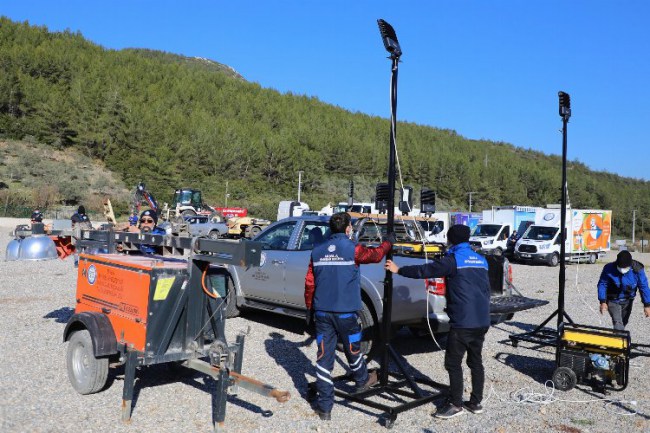 Muğla'da "Olay Yeri İntikal Tatbikatı" yapıldı