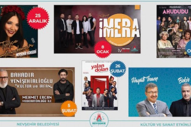 Nevşehir'de kültür sanat etkinlikleri devam ediyor