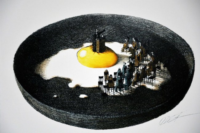 İzmir Karabağlar'da Nasreddin Hoca Karikatür Yarışması Sergisi açıldı