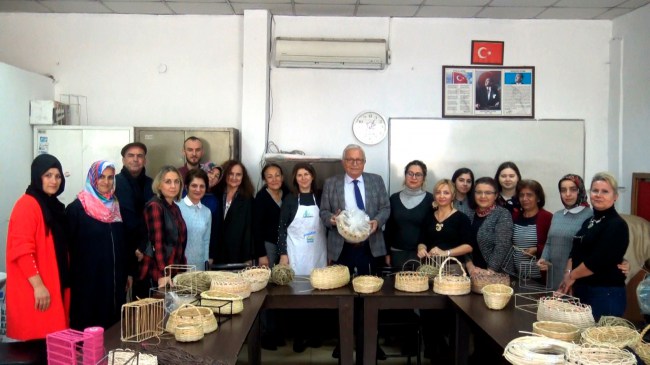 Sepet örme geleneği Kdz.Ereğli’de yeniden hayat buldu