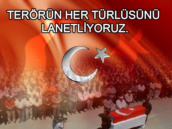 Liderlerden teröre lanet yağdı..