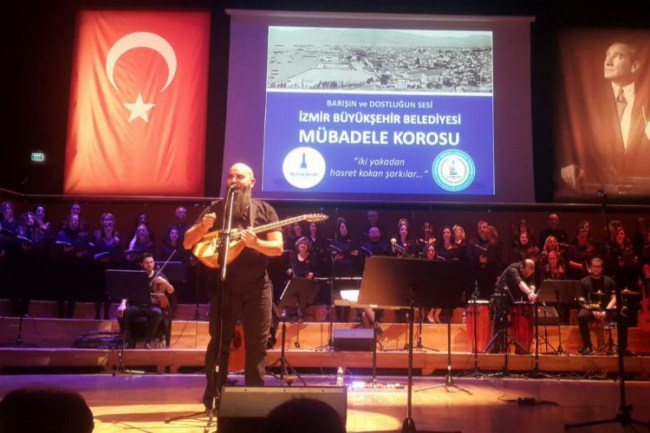 İlk ve resmi mübadele korosu İzmir'de kuruldu