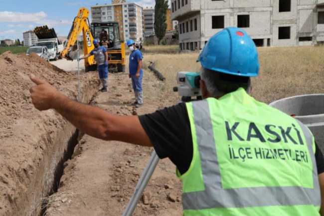 KASKİ'den Bünyan'a yatırım