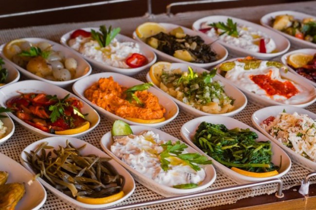 Türk mezeleri 150 ülkenin sofralarını süslüyor