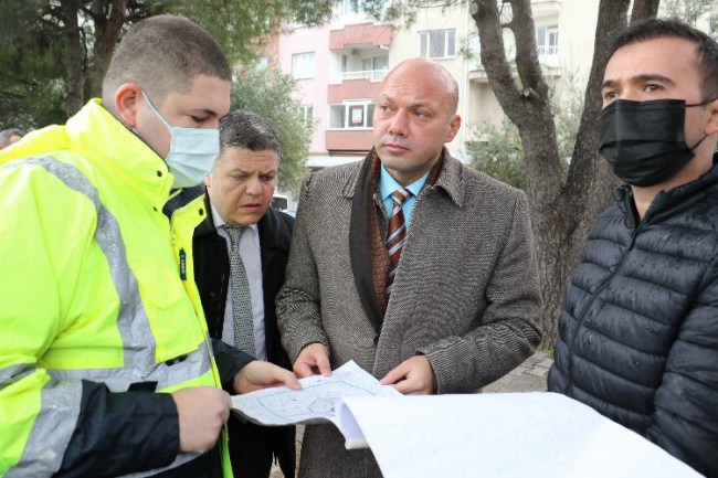 Manisa Akhisar'da 20 bin metrekarelik peyzaj uygulaması