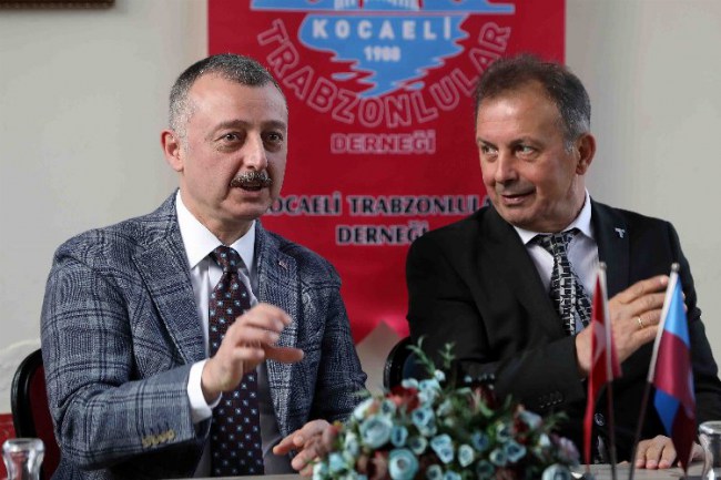 Kocaeli'nde Trabzonlulara ziyaret