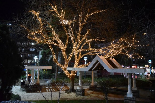 Manisa'da yeni yıl ışıltısı