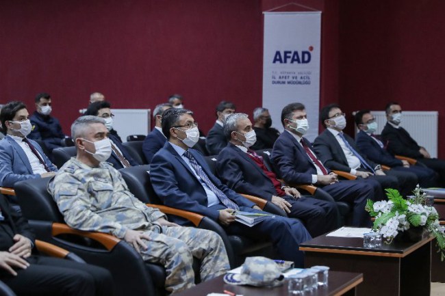 Kütahya'da 'İl Afet Azaltma Planı' tanıtıldı