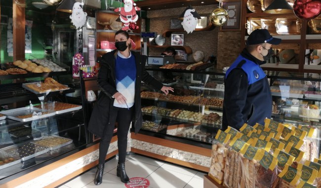 Kdz.Ereğli Belediye Zabıtası yılbaşı denetiminde