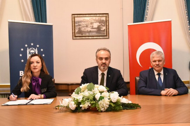 Bursa'da imzalar 'çevreci işbirliği'ne atıldı