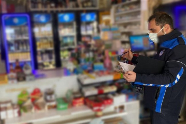 Bursa İnegöl'de yılbaşı öncesi sıkı denetim