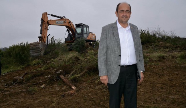 Gülüç Millet Bahçesi Projesi'nde ilk kazma vuruldu