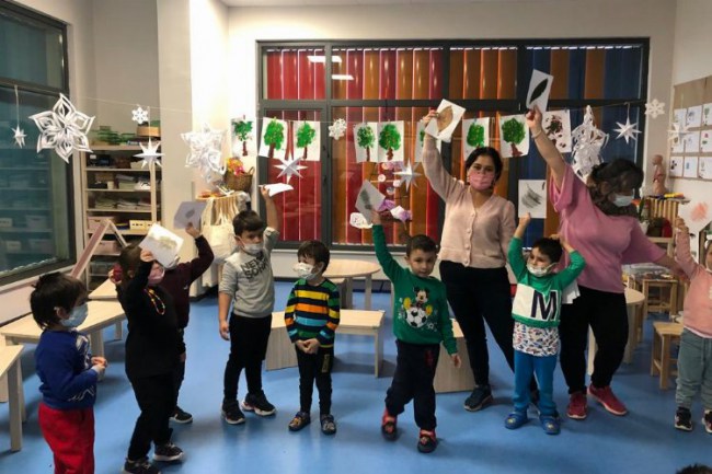 Kocaeli İzmit'te minikler derslerde doğayı tanıyor