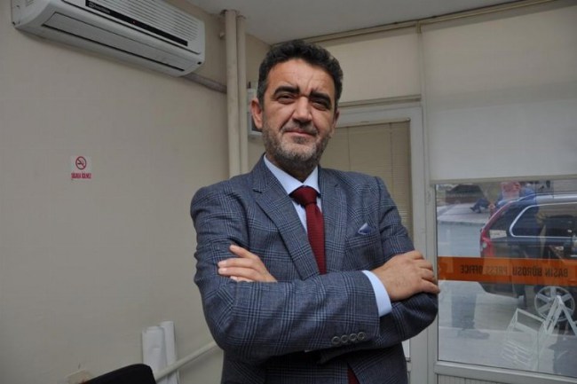 İzmir Aliağa'da gazeteci Şenol Gök'e son veda