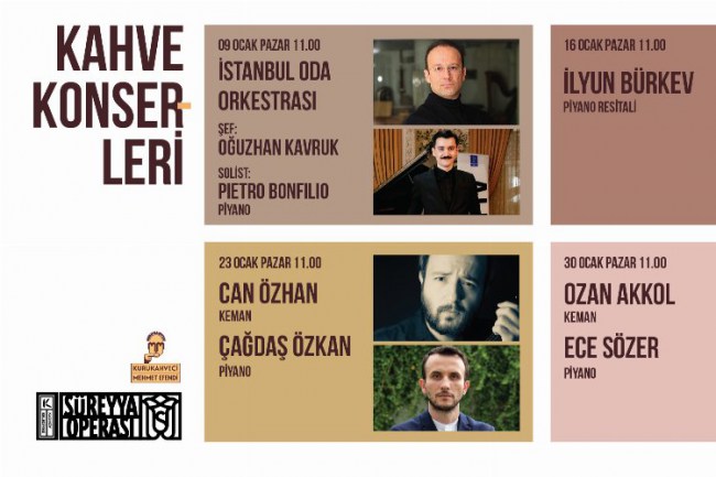 Süreyya Operası'nda Kahve Konserleri