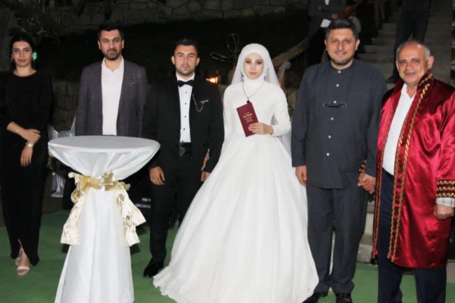 Kayseri Yahyalı'da nikah yoğunluğu