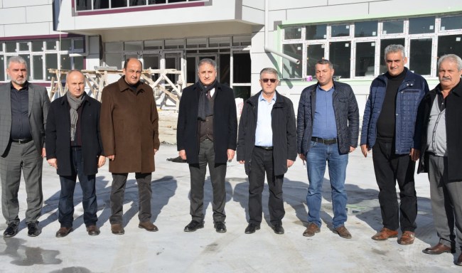 Bozkurt, Gülüç’te yapılan çalışmaları yerinde inceledi