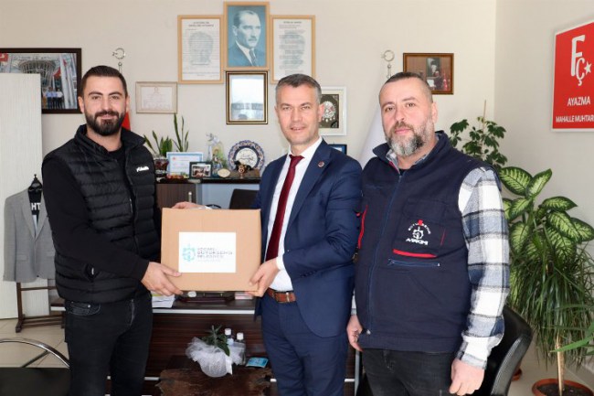 Kocaeli'nde muhtarlara hijyen kolisi