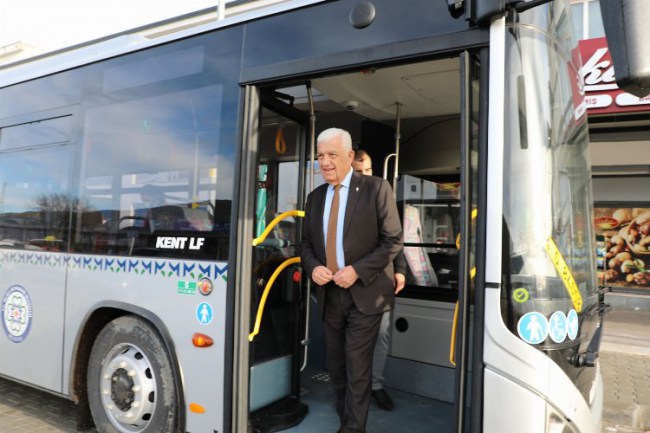 Muğla Büyükşehir'de 90 adet yeni otobüs