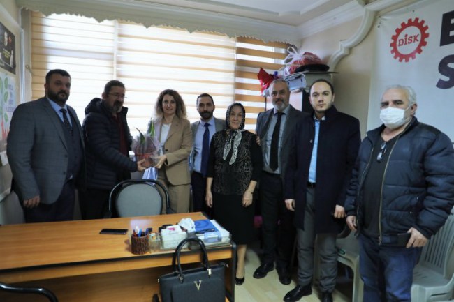 Kocaeli İzmit Belediyesi'nden Emekli – Sen'e ziyaret