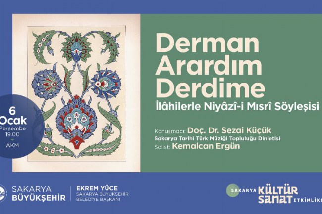 Sakarya'da Niyâzî-i Mısrî anılacak