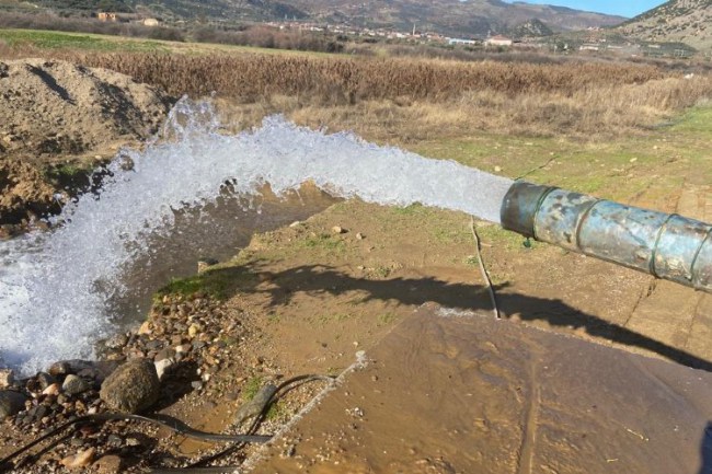 Manisa Alaşehir'de yeni sondaj kuyusu