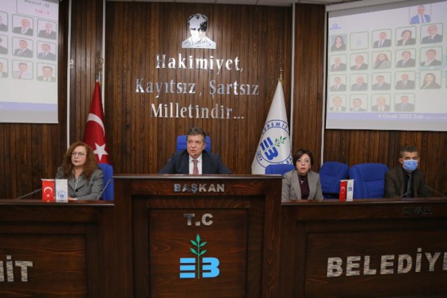 Balıkesir Edremit'te yılın ilk meclisi toplandı