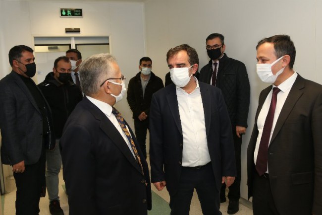 Memduh Büyükkılıç'tan Turkovac ziyareti