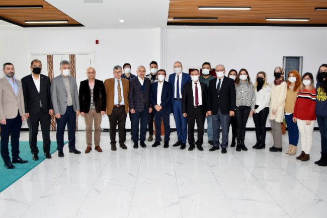 Kayseri Ticaret Odası'ndan ERÜ'ye ziyaret