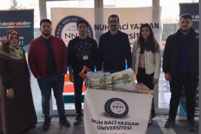Nuh Naci Yazgan Üniversitesi'nden anlamlı çalışma