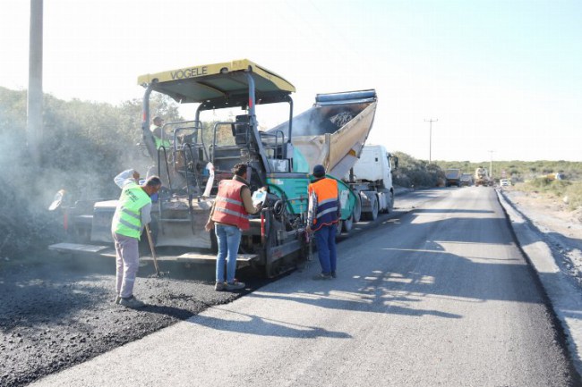Kocaeli Gebze'de 140 ton asfalt