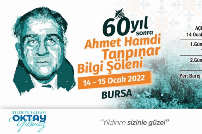 Tanpınar, Bursa Yıldırım'da anılacak