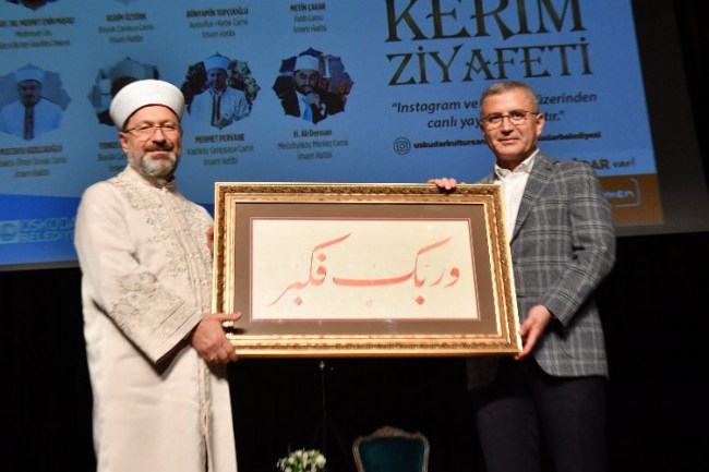 Üsküdar'da Kur'an-ı Kerim ziyafeti