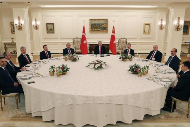 Çankaya'da 'Adalet' ile öğle yemeği