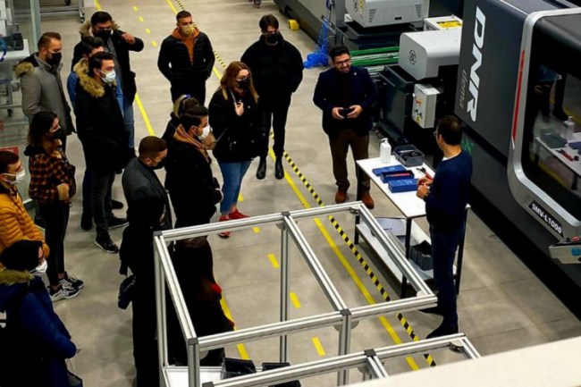 NNYÜ öğrencilerinden teknik gezi