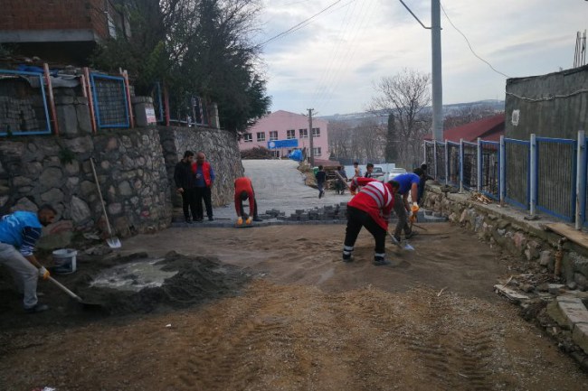 Kocaeli Dilovası'nda 17 bin metrekare parke