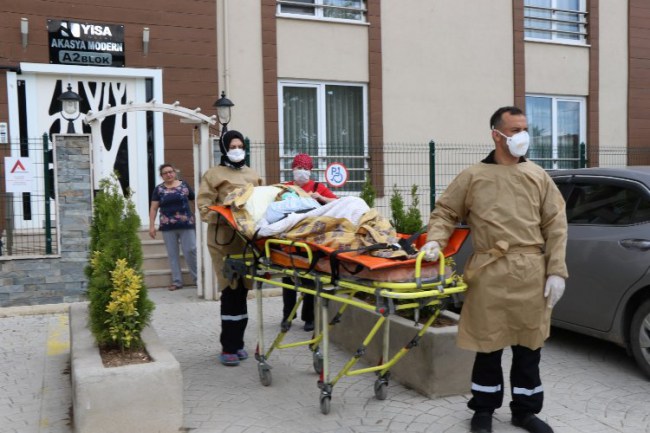 Kocaeli'nde 45 bin kişiye hasta nakil ambulans hizmeti