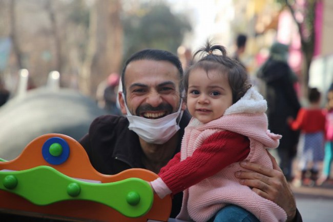 Kocaelili çocuklar "Teşekkür ederiz Tahir Amca" dedi