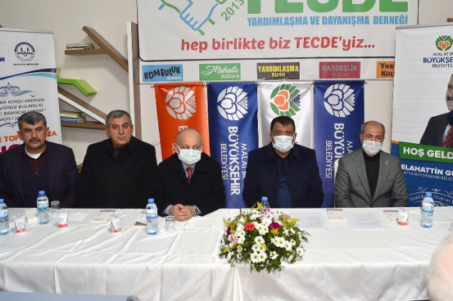 Malatya Tecde'de mahalle ziyareti