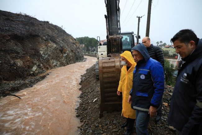 Muğla Marmaris'teki çalışmalar incelendi