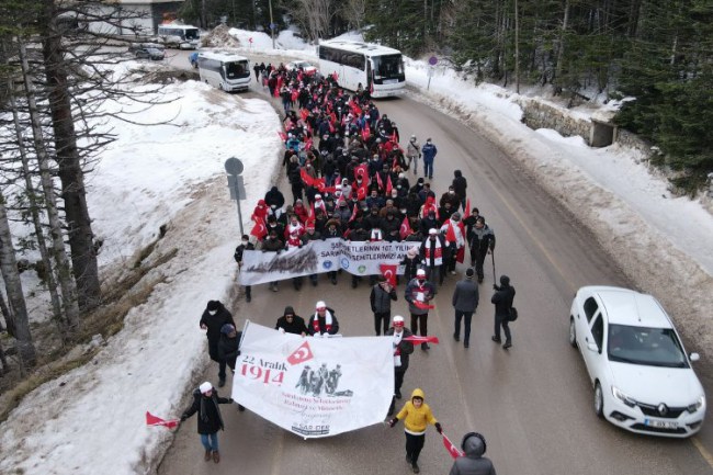 Sarıkamış şehitleri Bursa'da anıldı