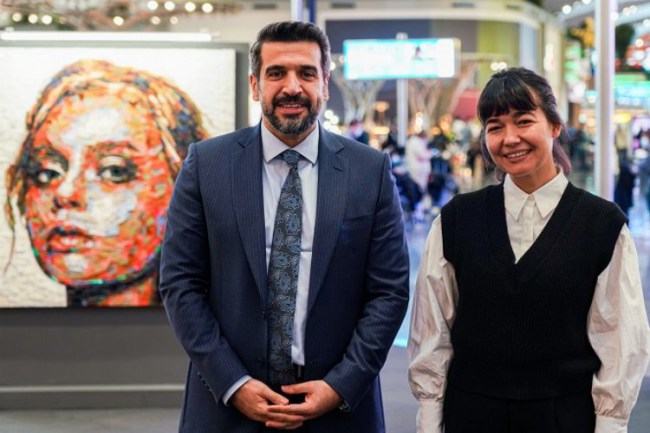 İstanbul Havaalanı'nda atıklar sanat oldu