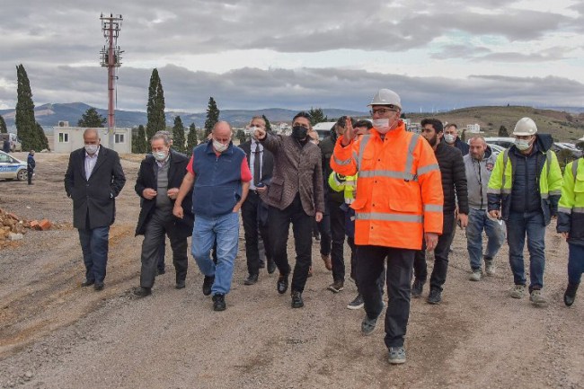 İzmir'de Aliağalı muhtarlara proje turu
